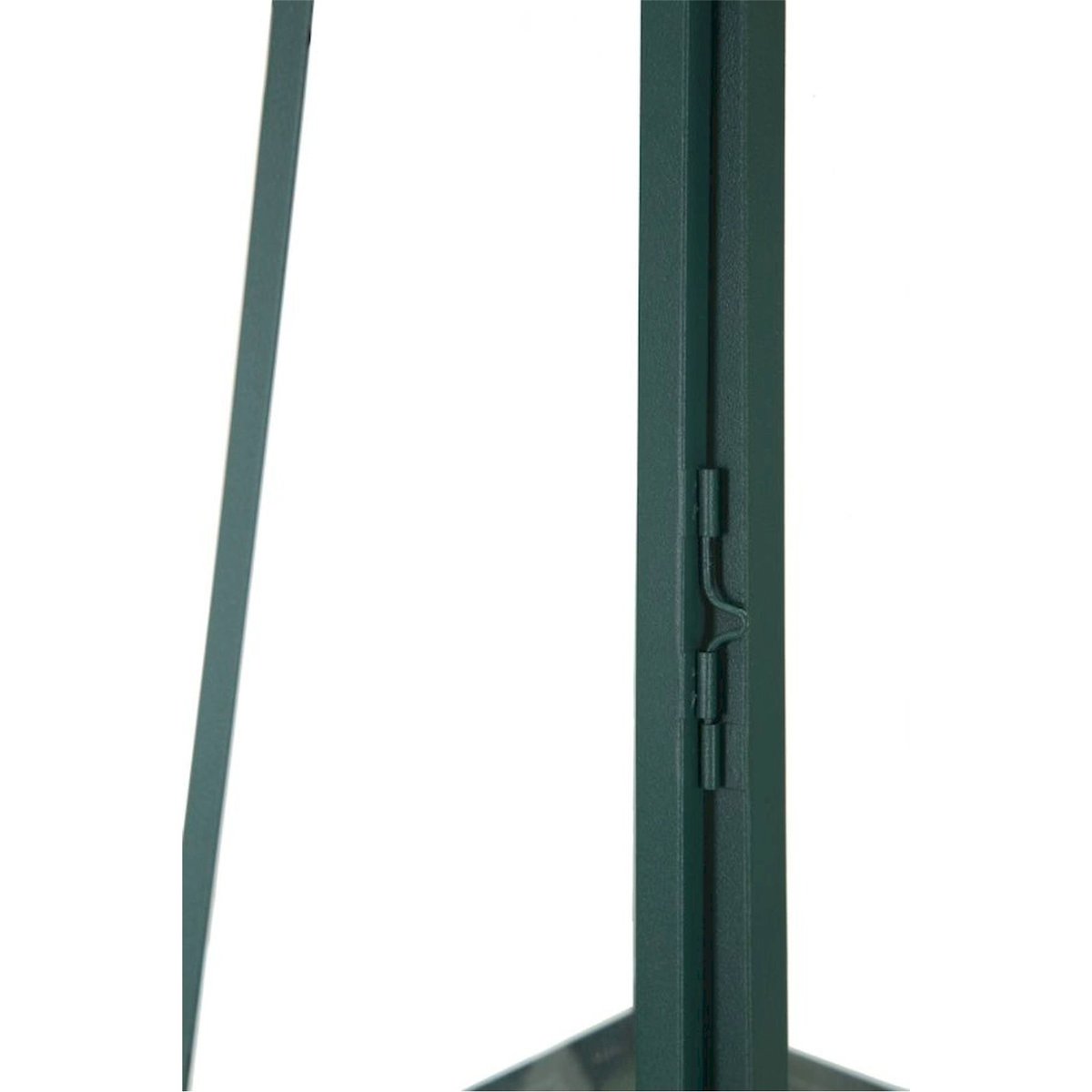 Lot de 2 lanternes en fer et verre GLAM vert et doré, RECOLLECTION