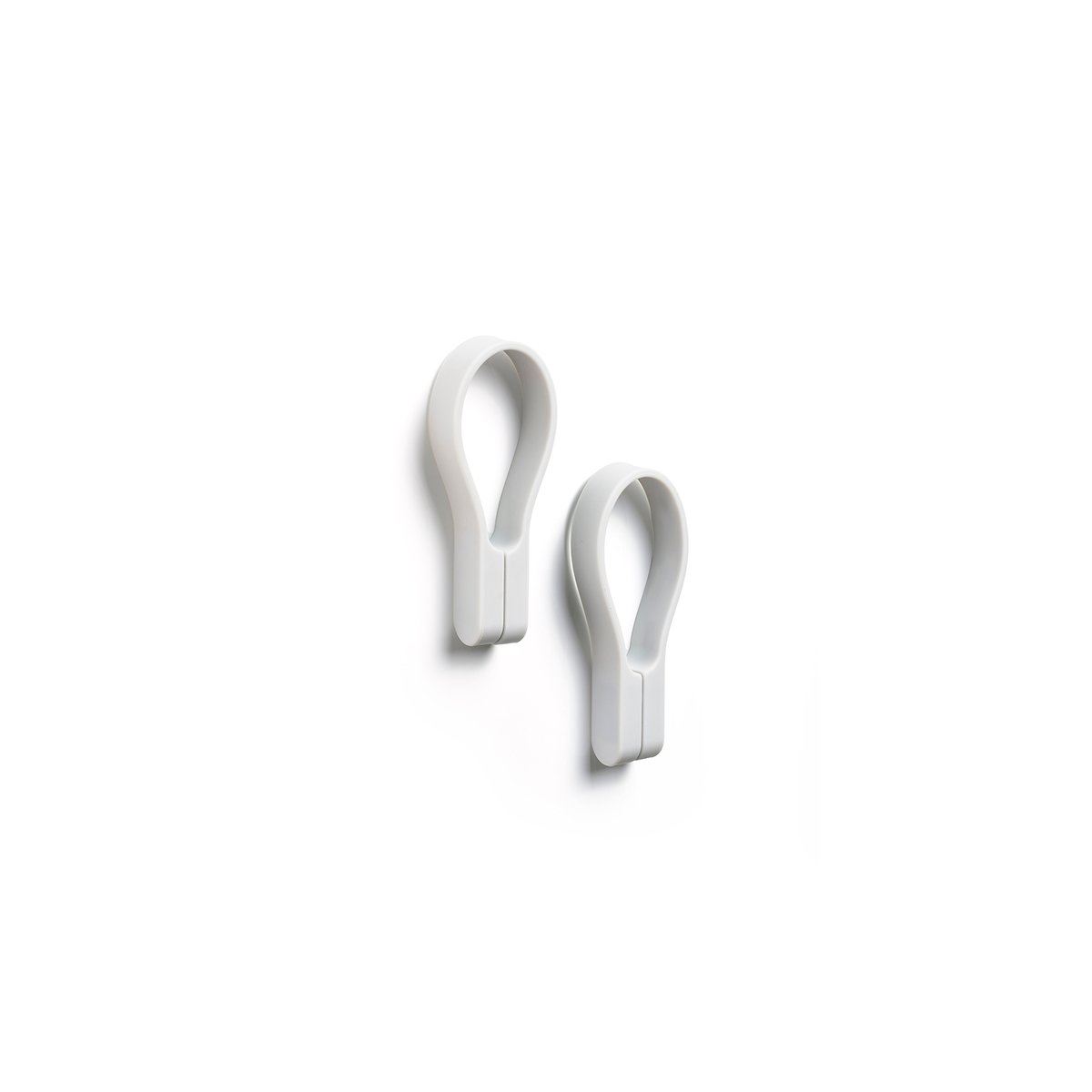 Lot de 2 sangles magnétiques pour serviette LOOP MAGNET gris clair, ZONE DENMARK