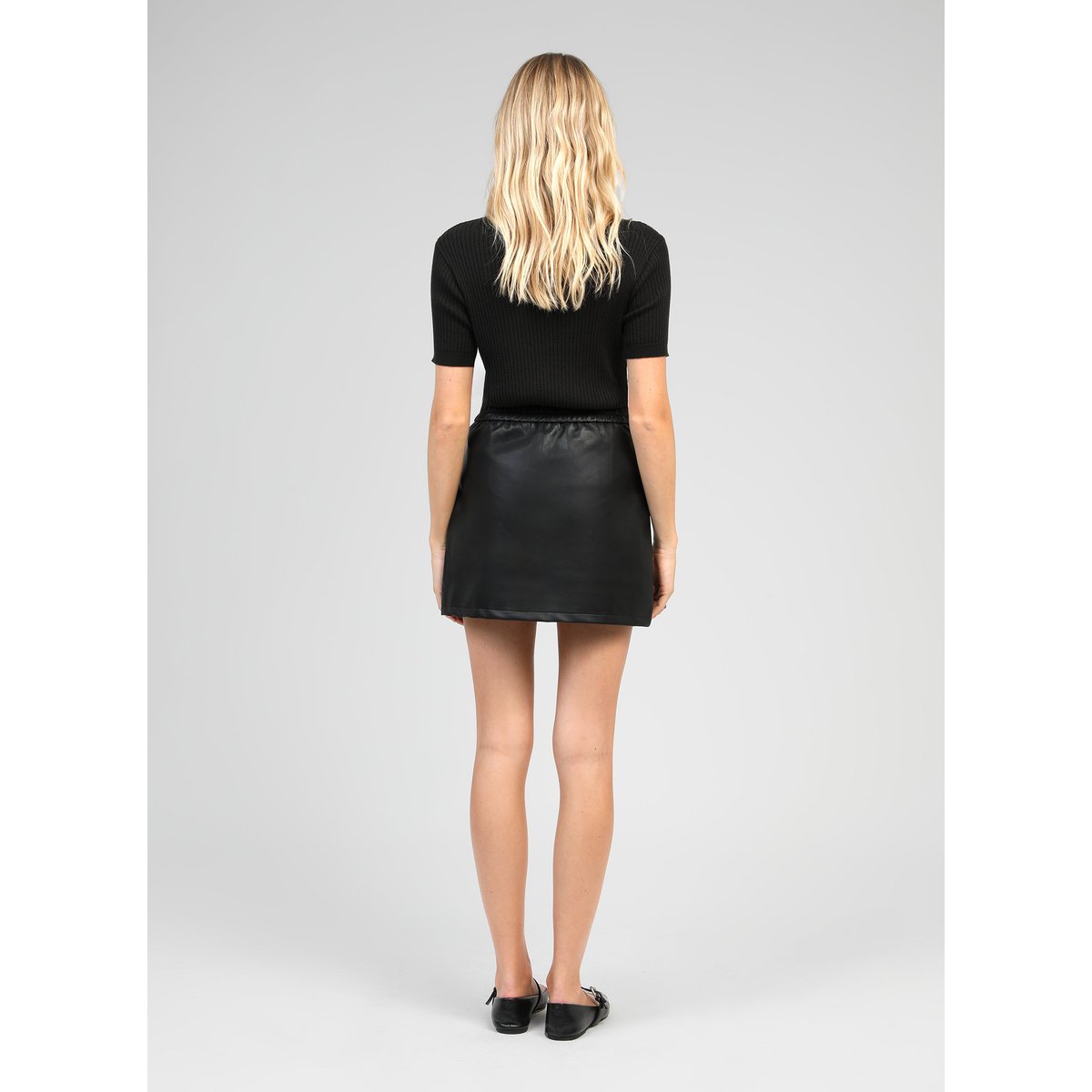 Jupe Courte JUTINIA noir, AN'GE