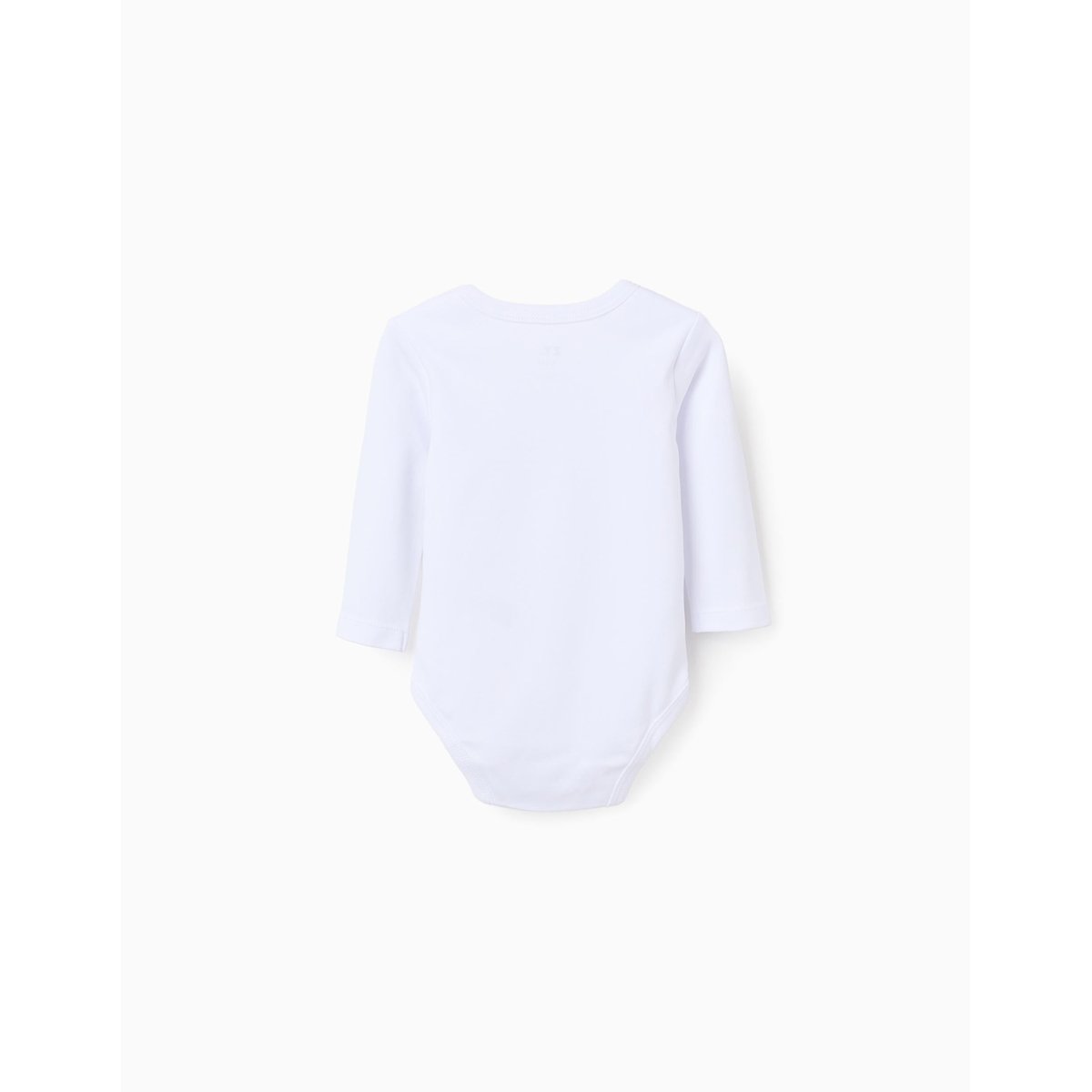 Lot de 4 bodies en coton à emmanchures US blanc, ZIPPY