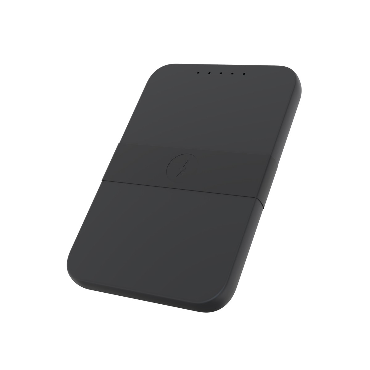 Batterie externe USB-C & charge sans-fil couleur unique, LIVOO