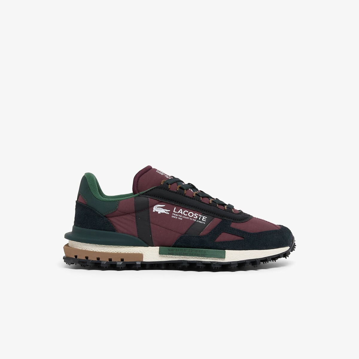 Zapatillas bajas ELITE ACTIVE burdeos, LACOSTE