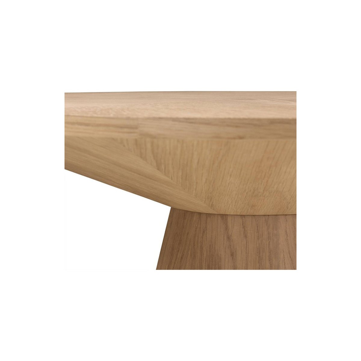 Table d'appoint ronde, ORB chêne naturel, RECOLLECTION