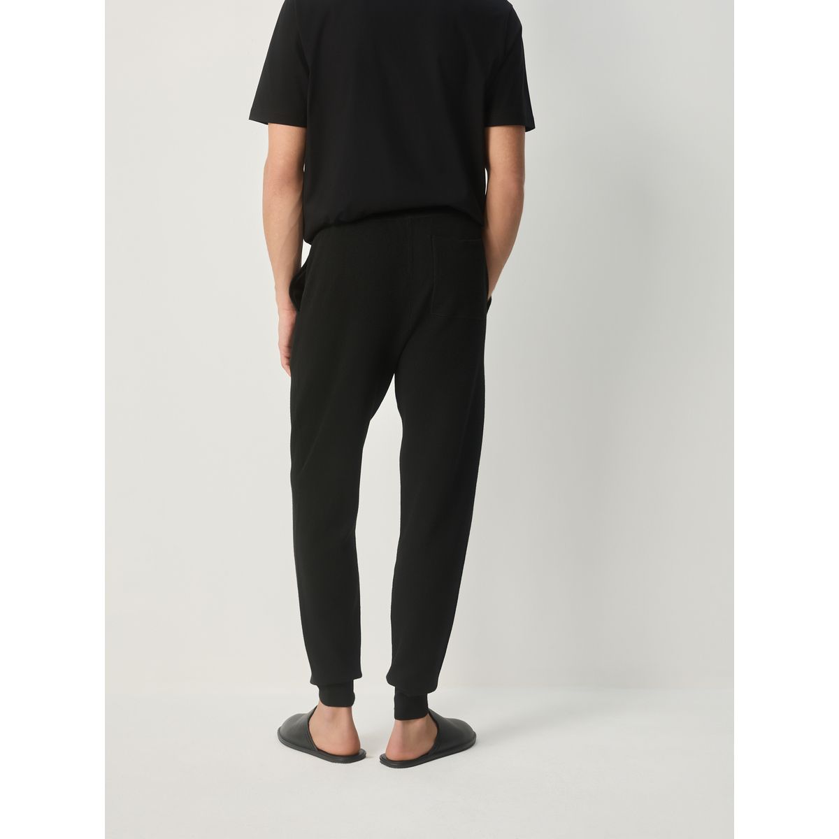 Pantalon de jogging mi-épaisse premium noir, NEXT