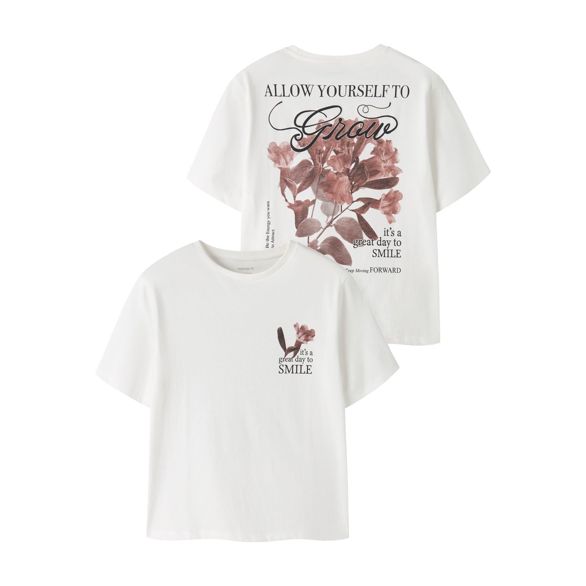 T-Shirt blanc - cloud dancer1, NAME IT