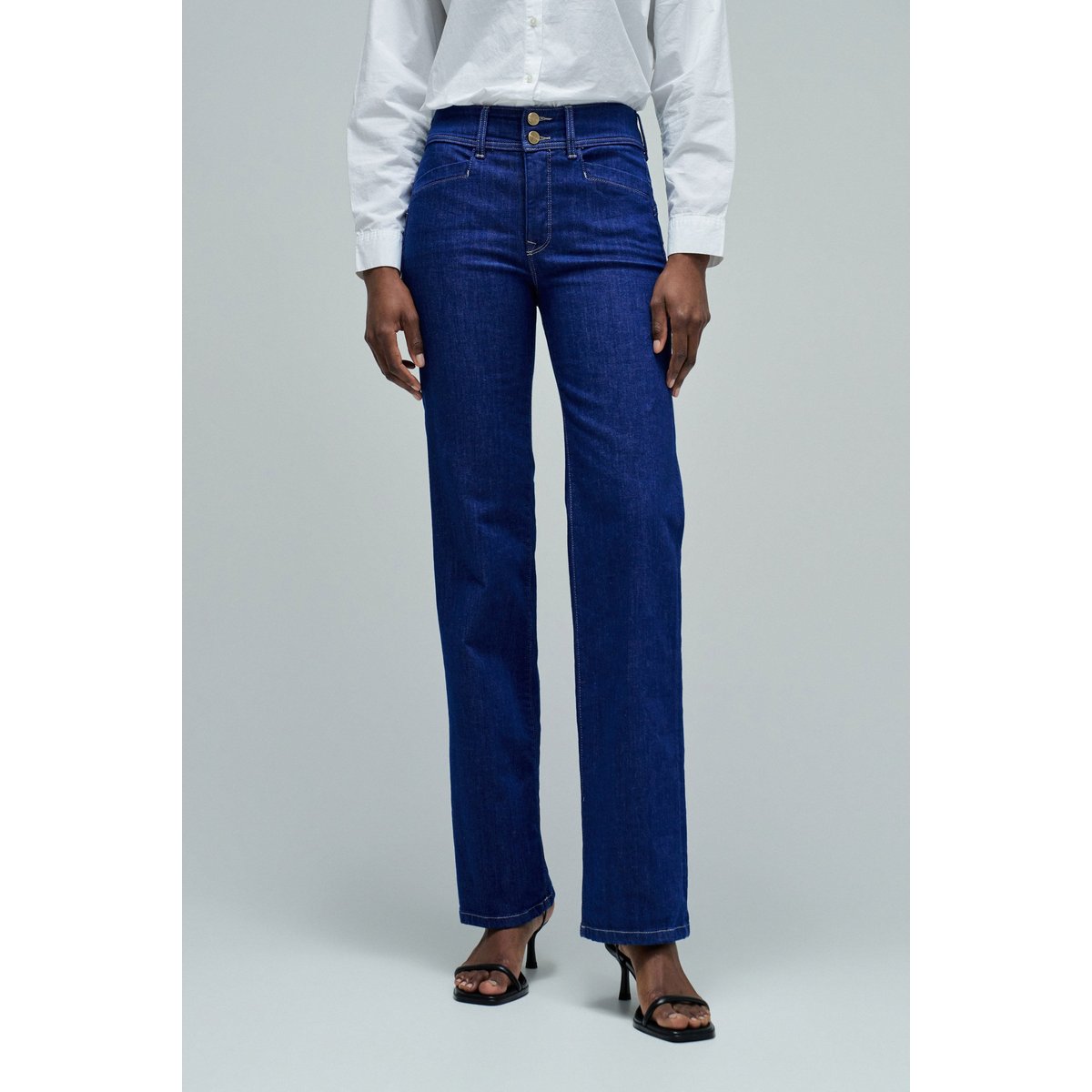 JEAN SECRET PUSH IN STRAIGHT bleu, SALSA JEANS