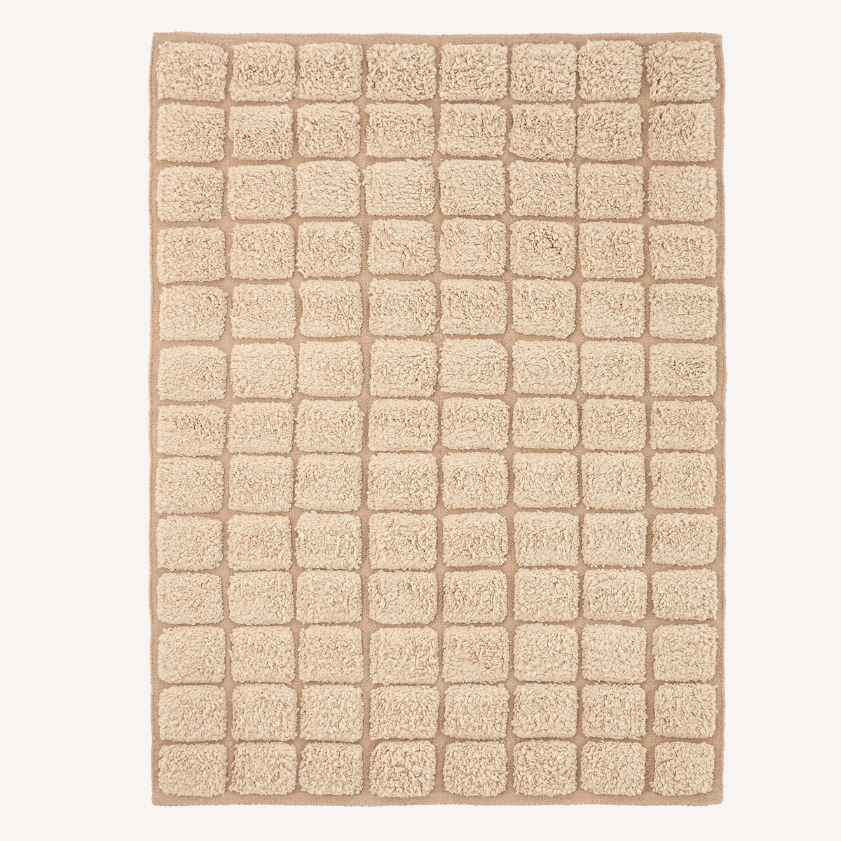 Tapis noué à la main, en laine, KARAH beige, AM.PM