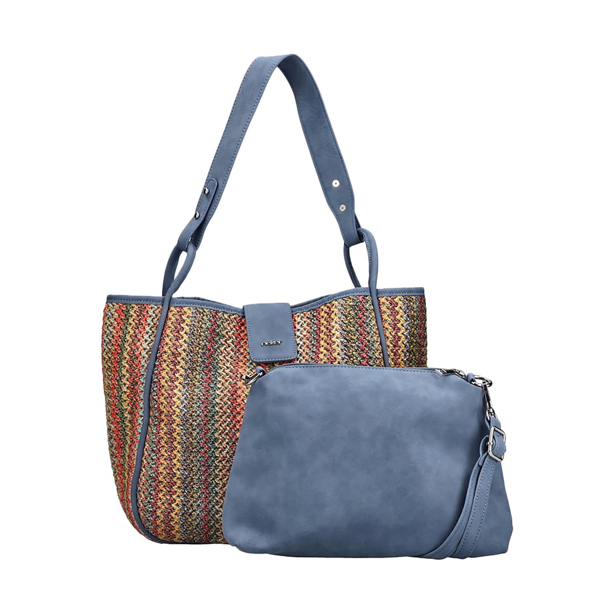 Sac à Main & Petit Sac à Bandoulière Morelia multi-bleu, RIEKER