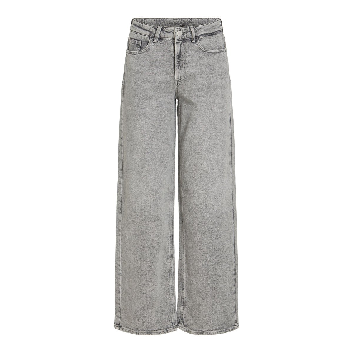Jean À Coupe Ample gris - light grey denim1, VILA