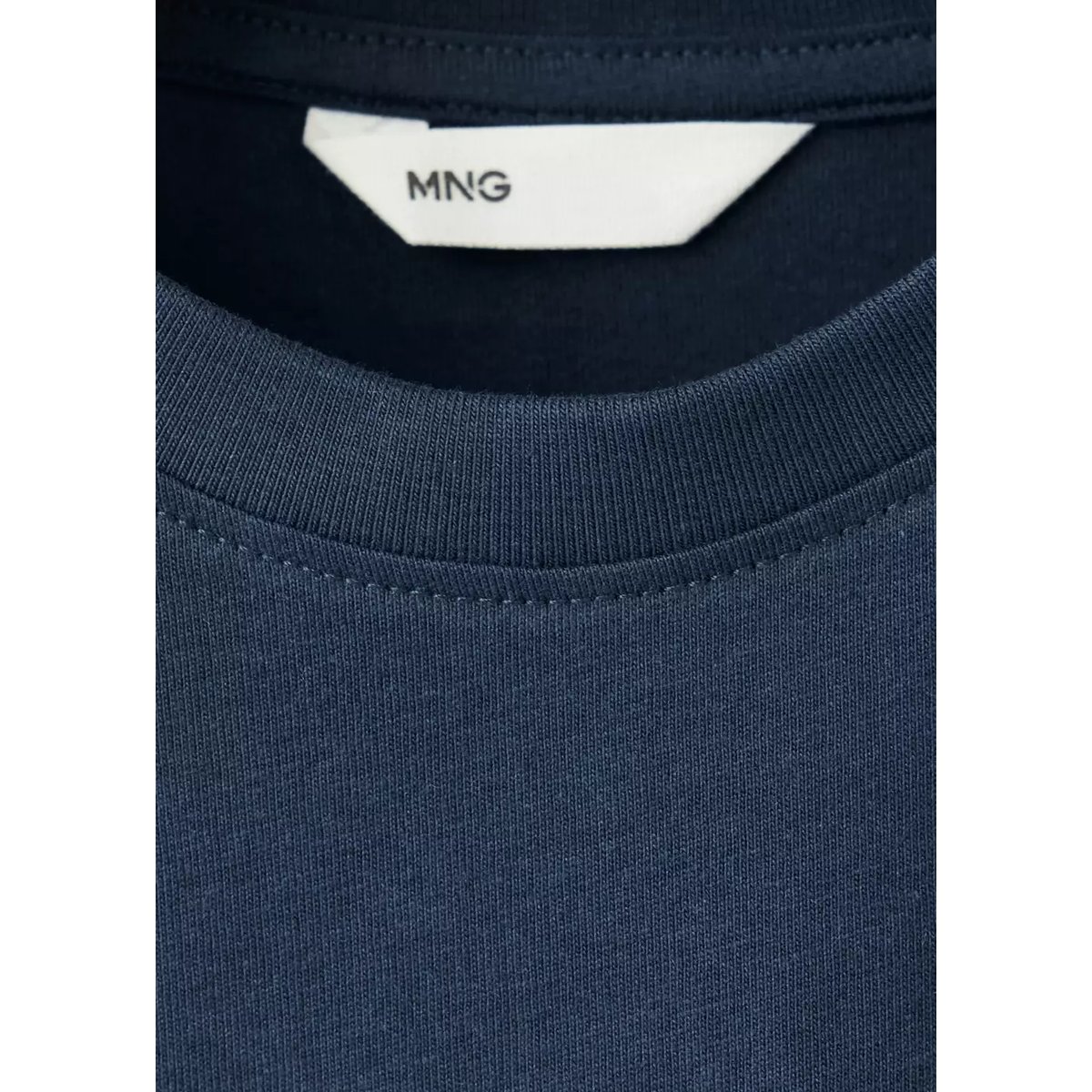 T-shirt en coton imprimé bleu marine, MANGO BABY