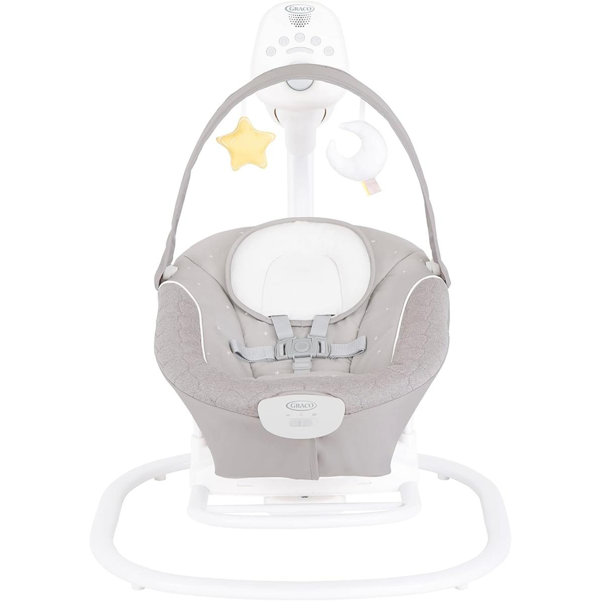 Softsway balancelle Starlight beige couleur unique, GRACO
