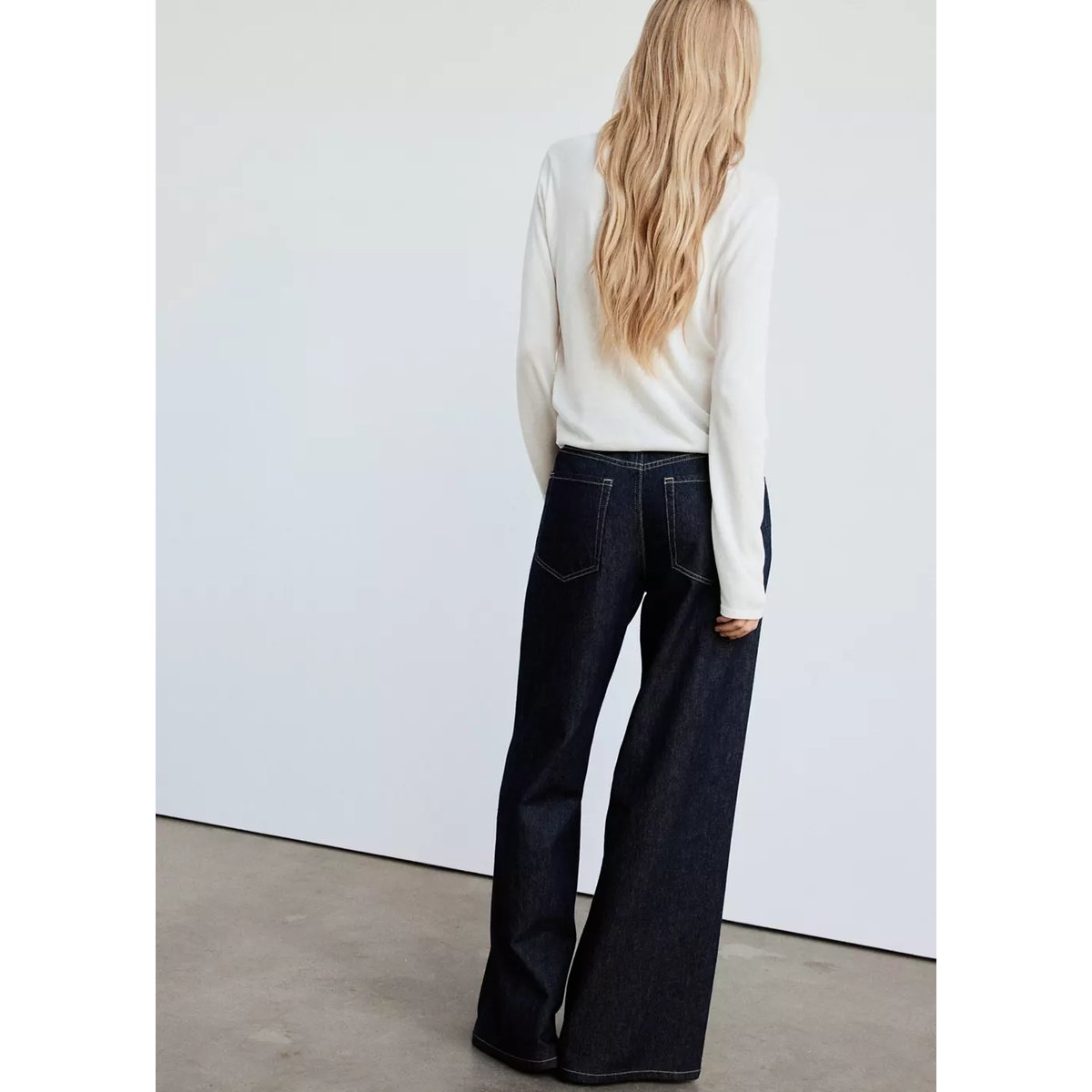 Pull avec bralette en dentelle blanc, MANGO