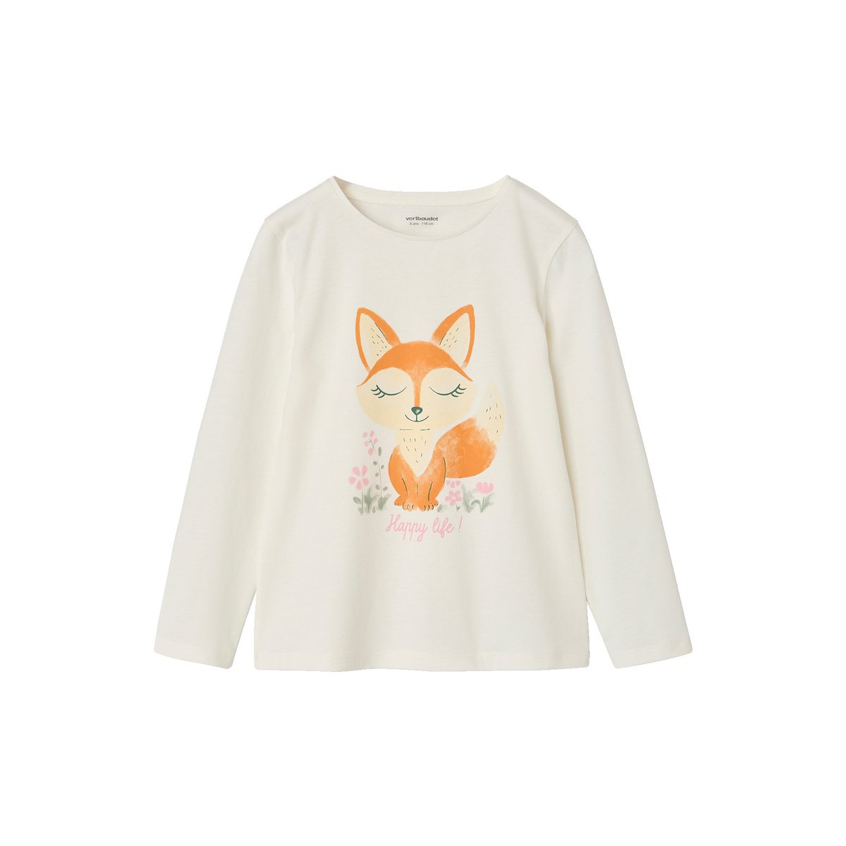 Lot 2 pyjamas écru, VERTBAUDET