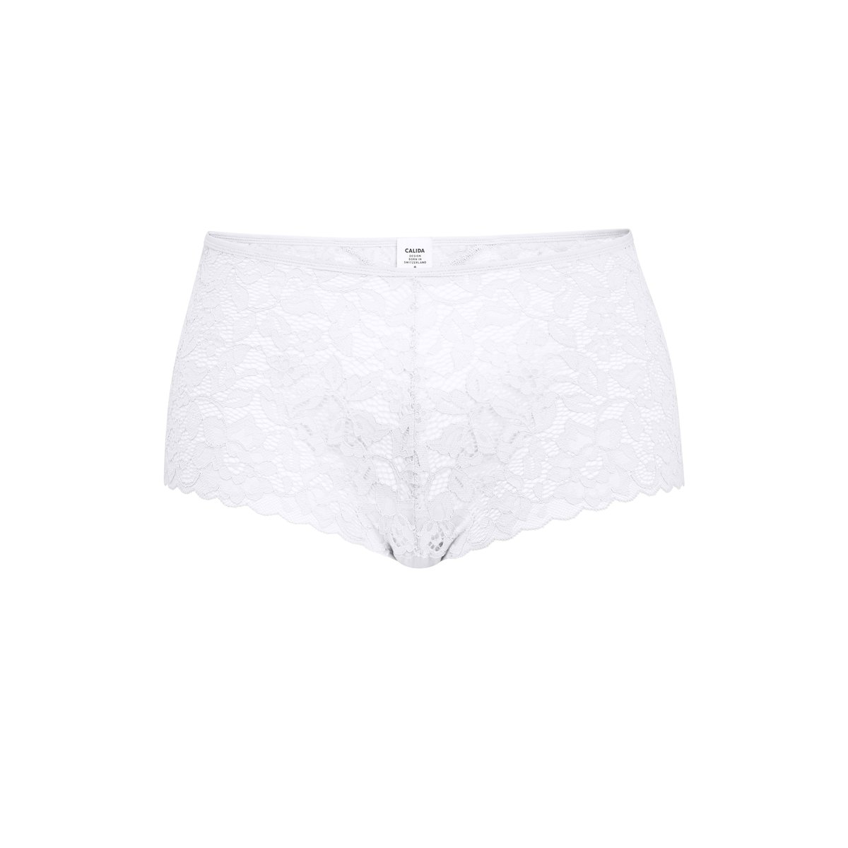 Panty taille haute Viscose NATURAL COMFORT LACE blanc, CALIDA