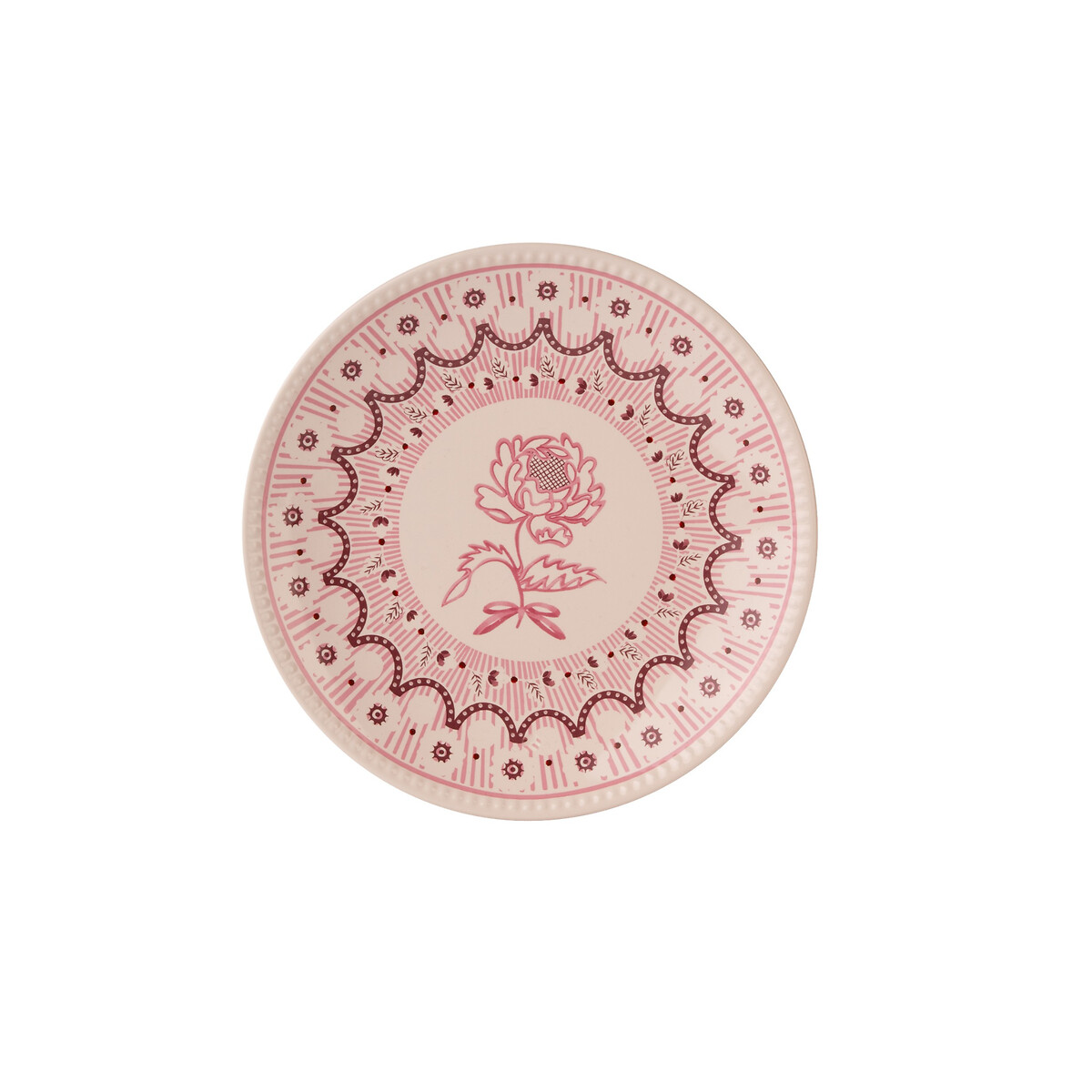 Set of 4 Spitalfields Silk Assorted Side Plates multi-coloured, CATH KIDSTON