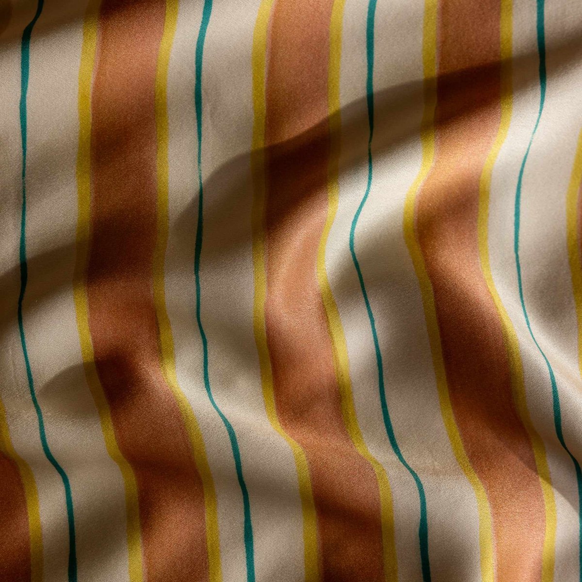 Chemise Oversize 100% pure soie de mûrier lignes divines, EMILY'S PILLOW