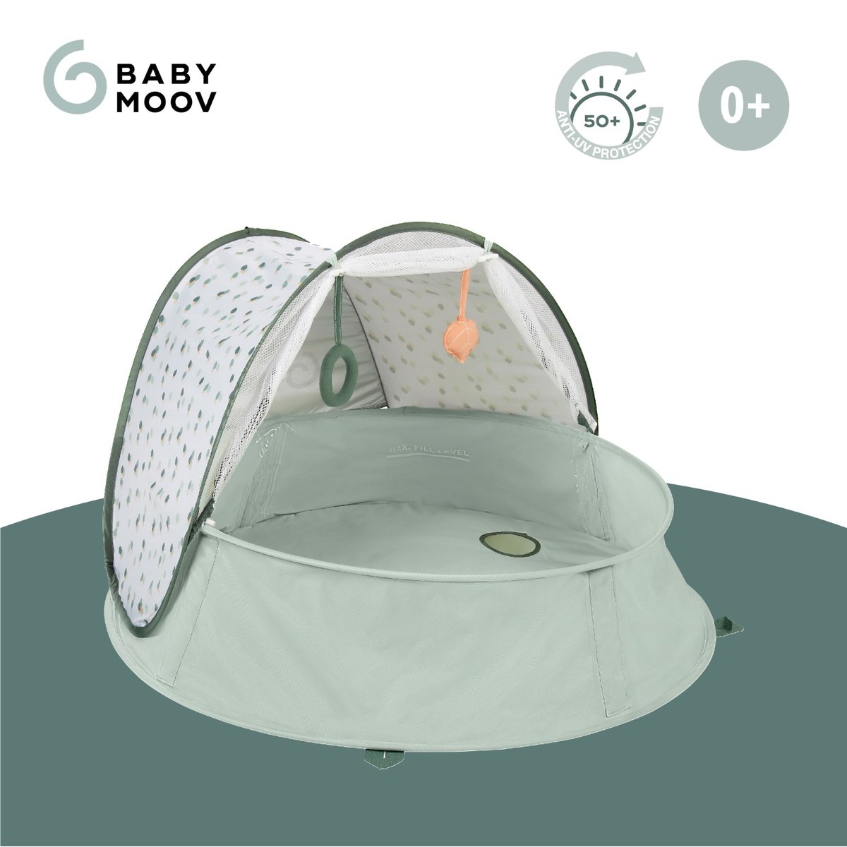 Aire de Jeux & Piscine Aquani Provence vert clair, BABYMOOV