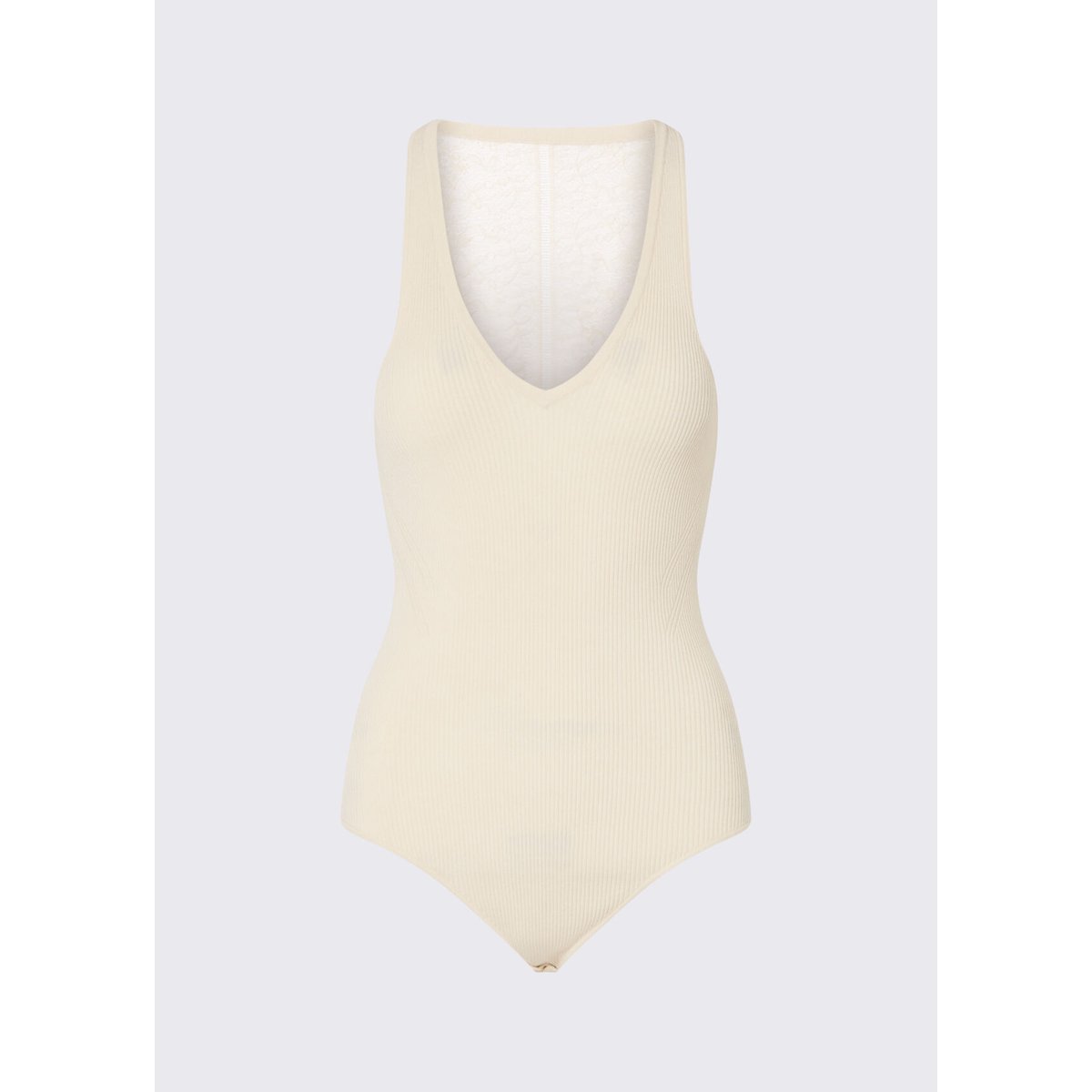 Body avec Insert en Dentelle crème, LIU JO