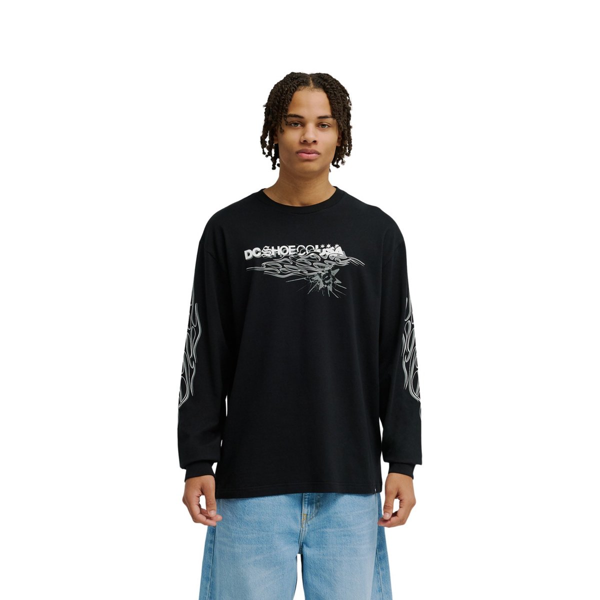 T-shirt manches longues. noir black, DC SHOES