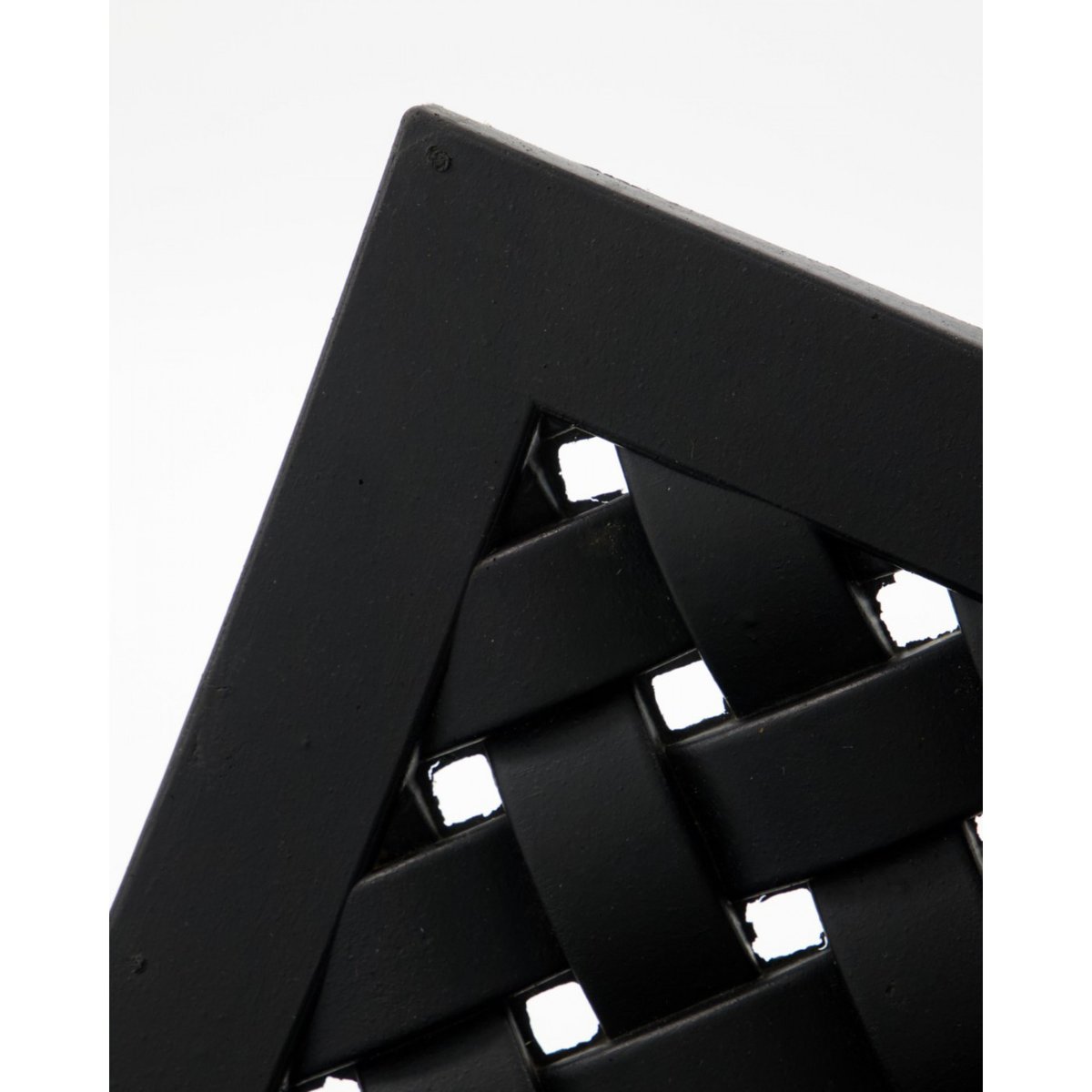 Paillasson en caoutchouc Braid 90 x 60 cm noir, HOUSE DOCTOR