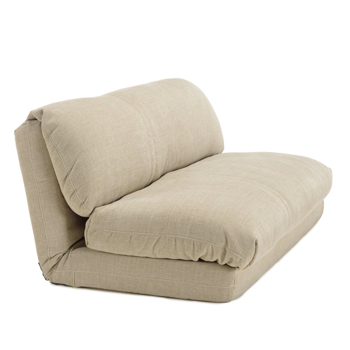 Chauffeuse 2 places convertible en tissu ASTORI beige, PIER IMPORT