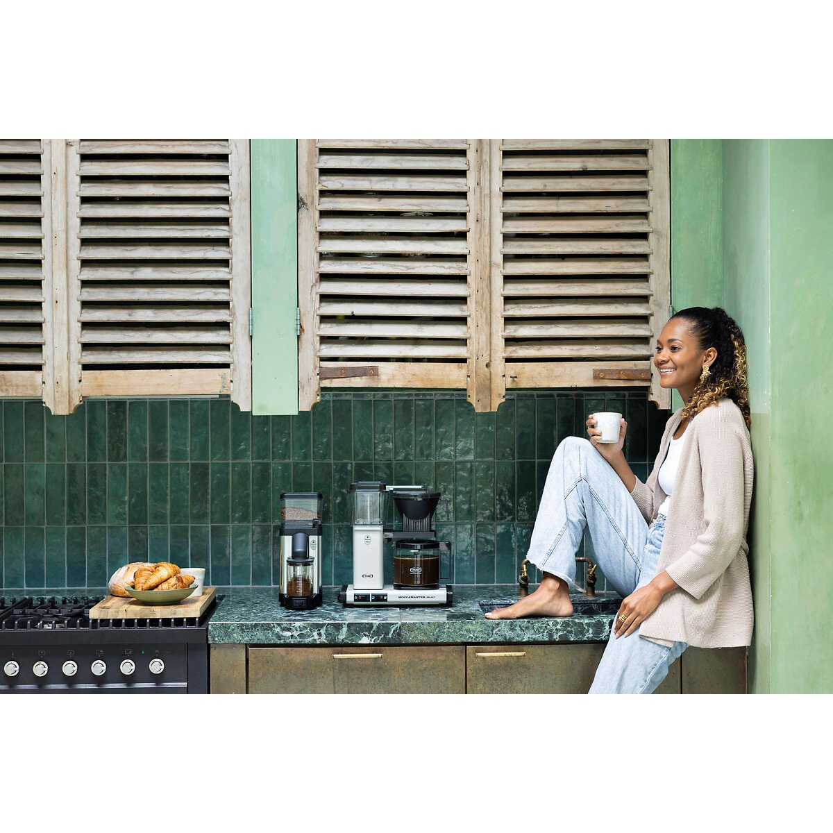 KBG Select Filter Coffee Machine white, MOCCAMASTER