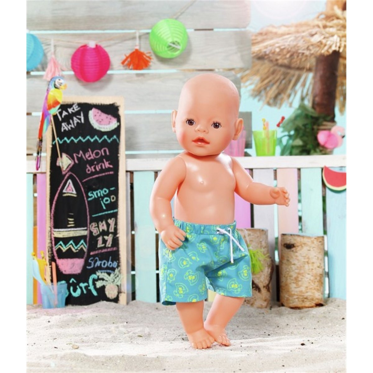 Baby born Shorts de bain multicolore, ZAPF CREATION