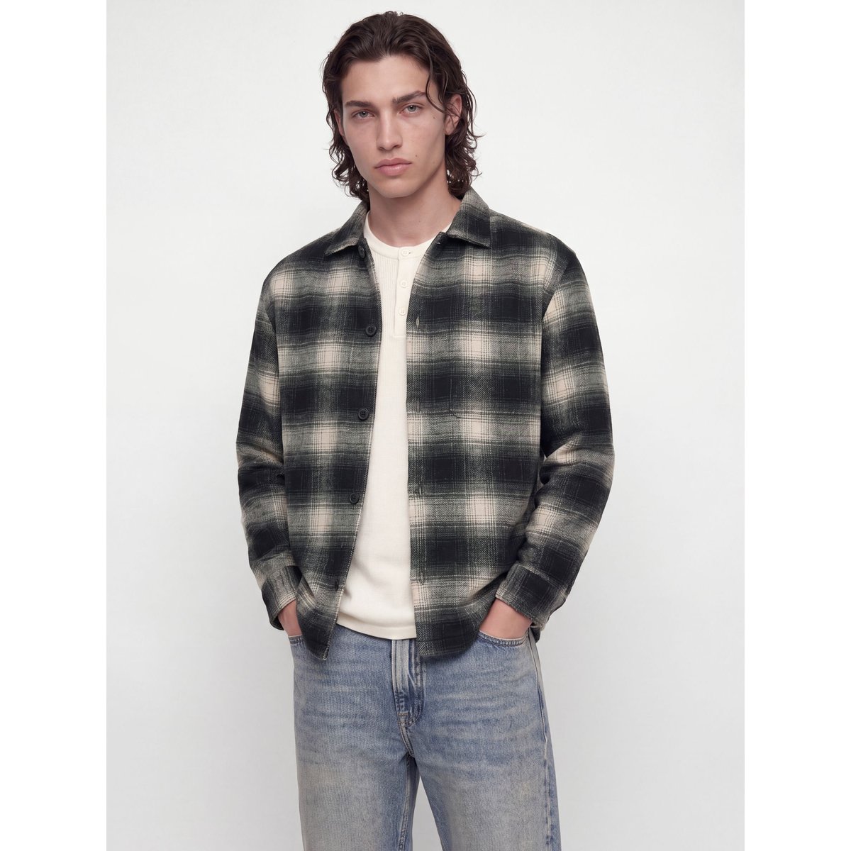 Surchemise asphalt, JACK & JONES