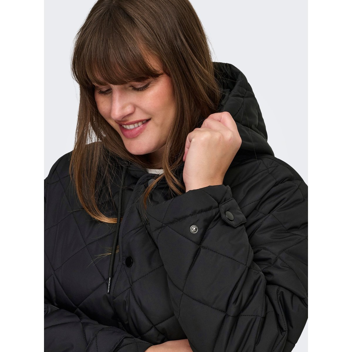 Veste Matelassée black, ONLY CARMAKOMA