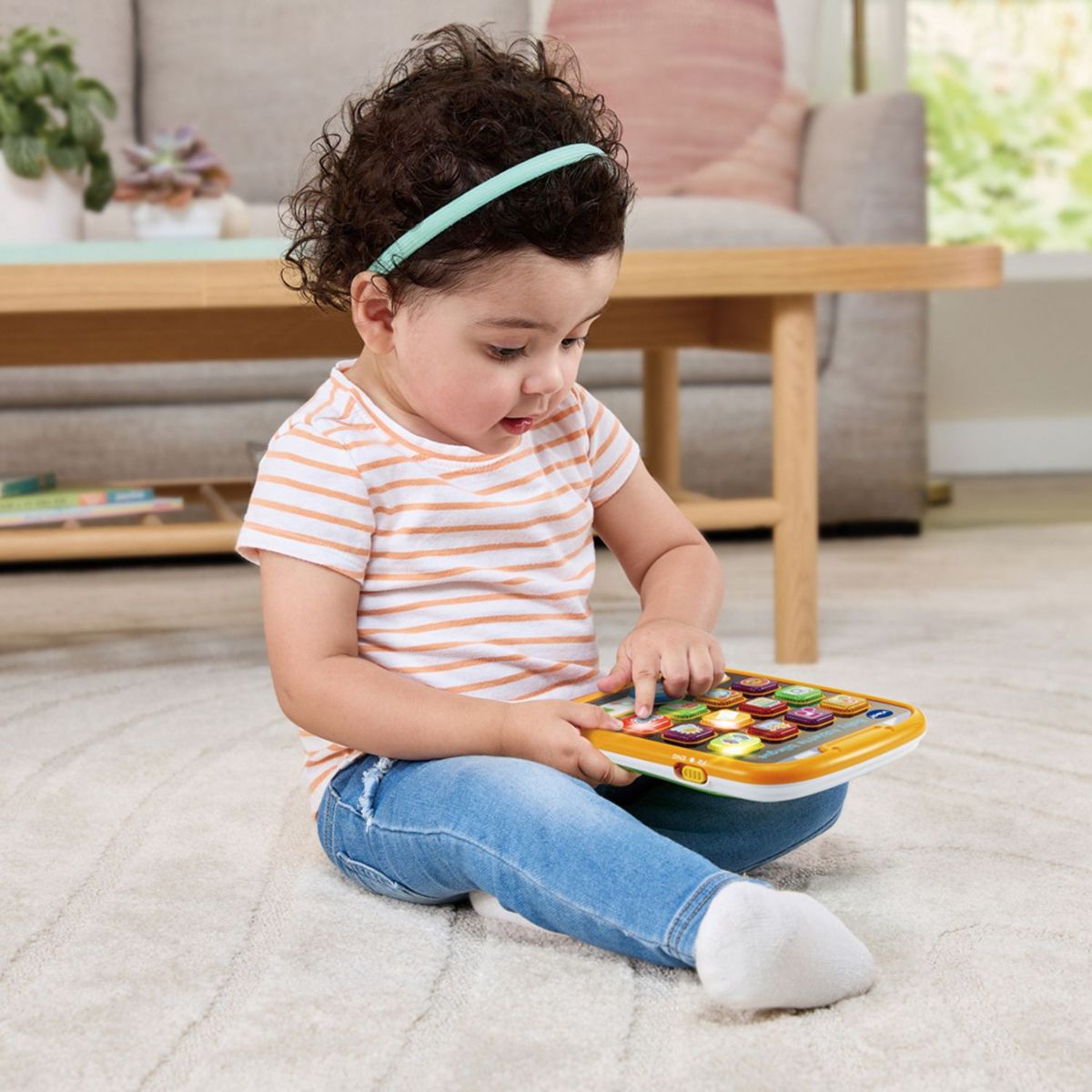 Jeu éducatif Baby tablette bilingue couleur unique, VTECH