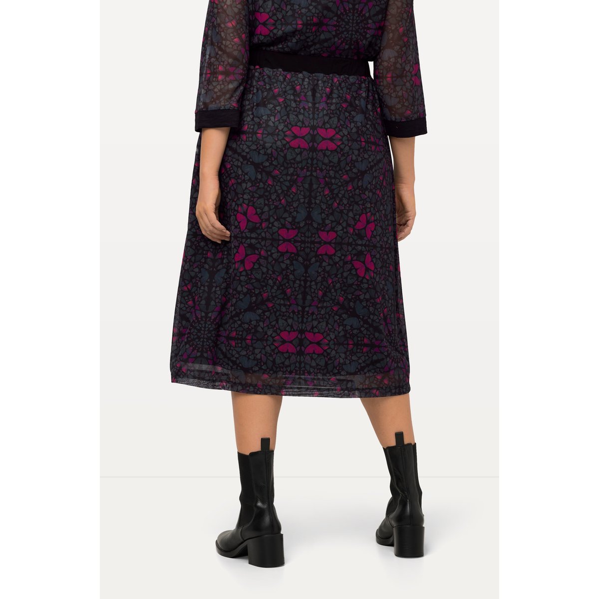 Jupe en tulle avec jupon noir, ULLA POPKEN