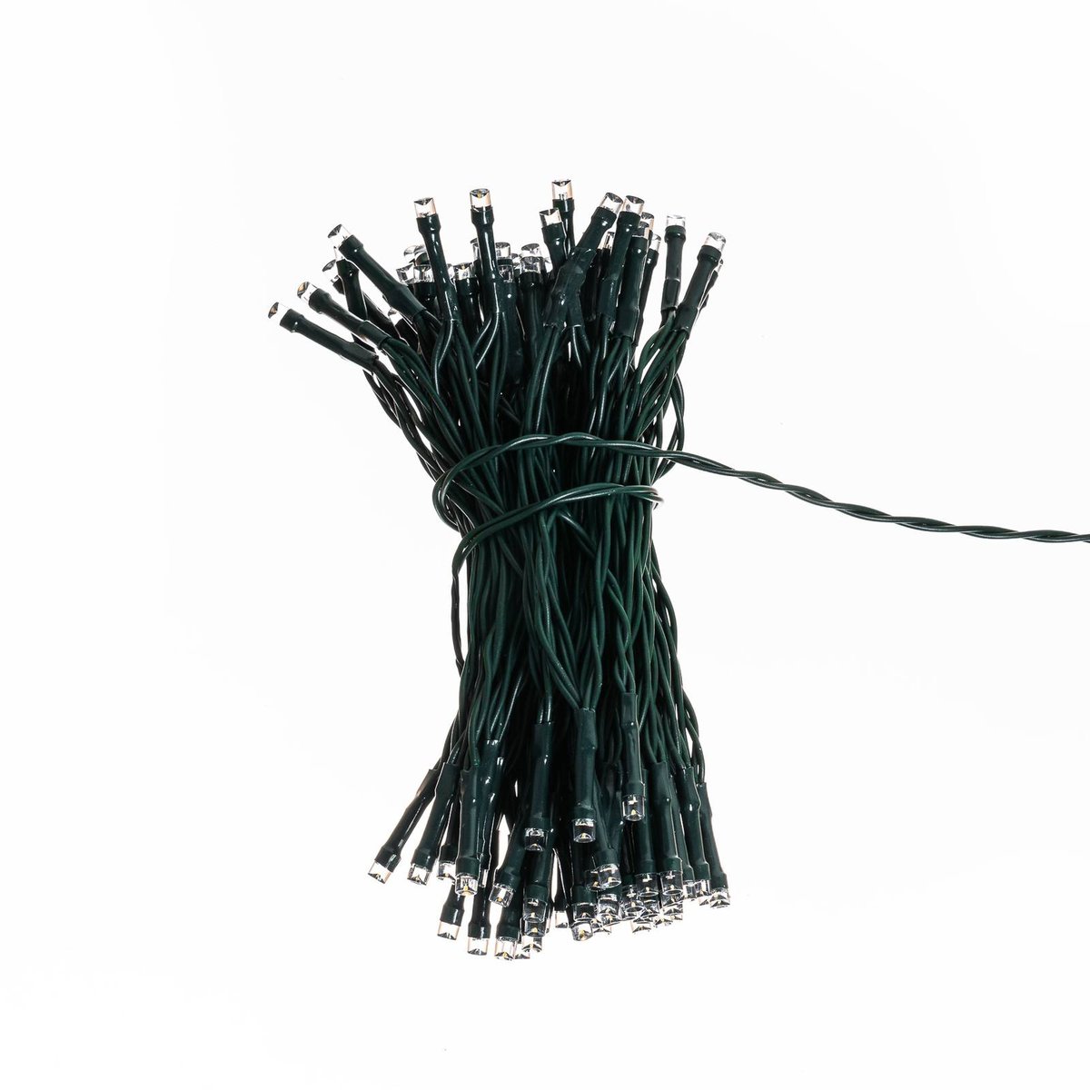 Guirlande lumineuse extérieure LED, Parrik noir, transparent, LINDBY