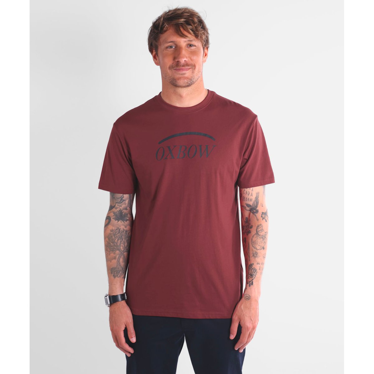 Tee-shirt manches courtes TALAI iron red, OXBOW