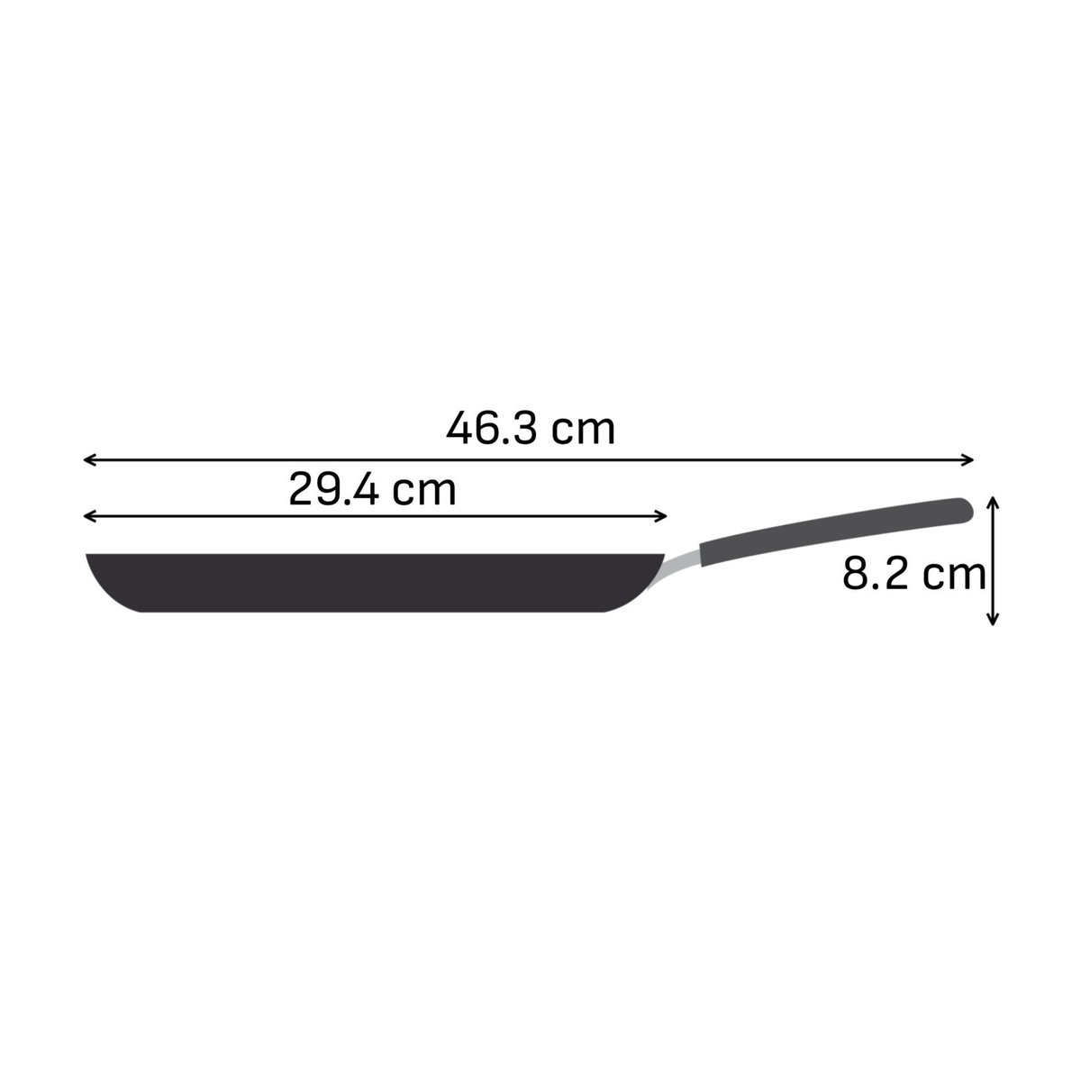 Poêle - ø28 cm noir, TEFAL