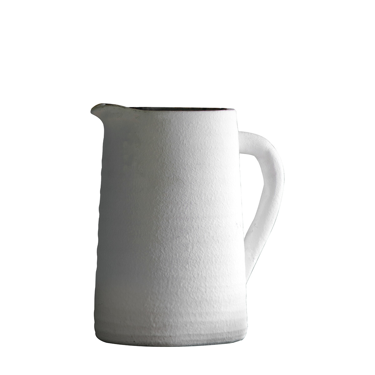 31cm Morrill Textured Terracotta Vase white, ÉDITÉ