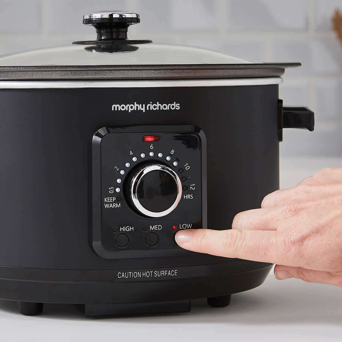 Easy Time 3.5L Slow Cooker - 460021 black, MORPHY RICHARDS