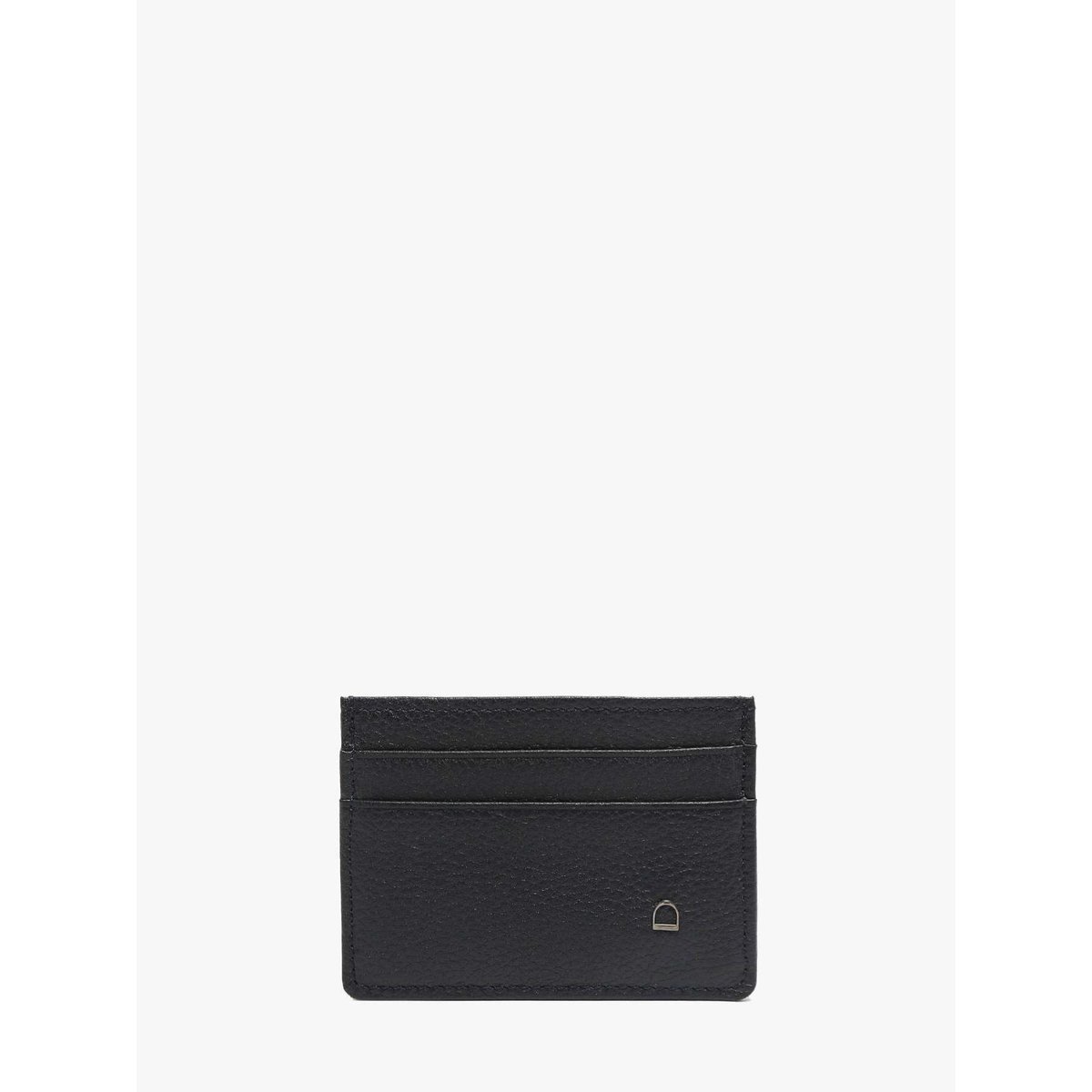 Porte-cartes Madras cuir marine, ETRIER