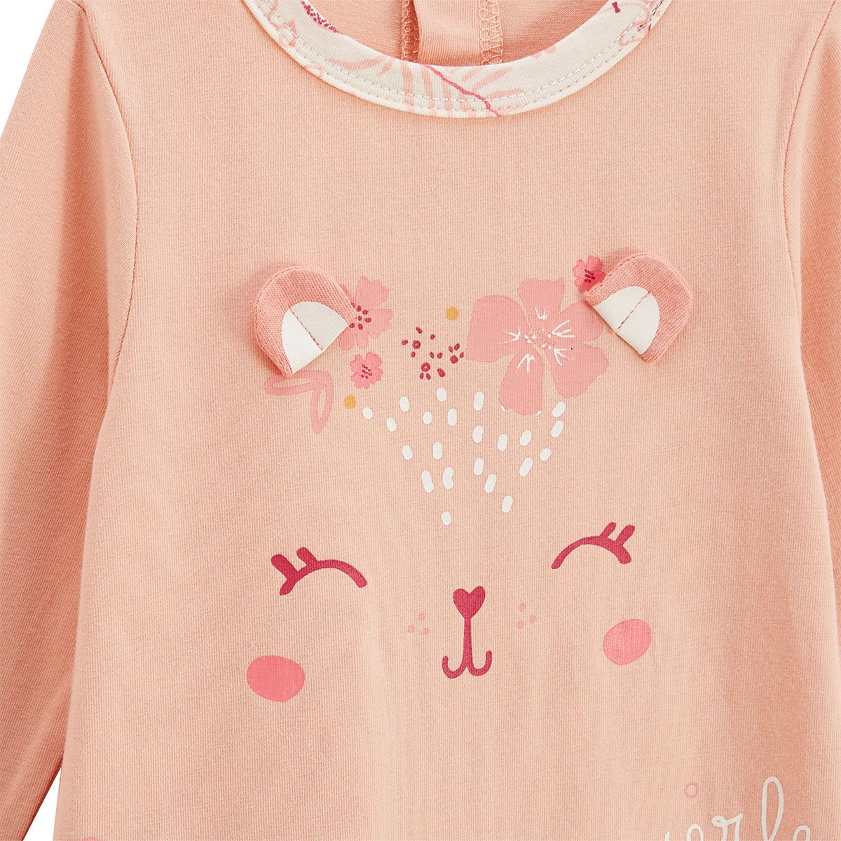 Lot de 2 pyjamas bébé Santa Giulia corail, PETIT BEGUIN