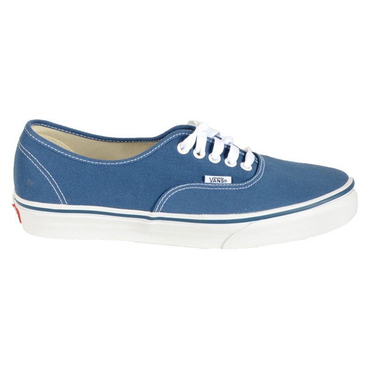 Baskets basses en toile bleu navy / blanc, VANS