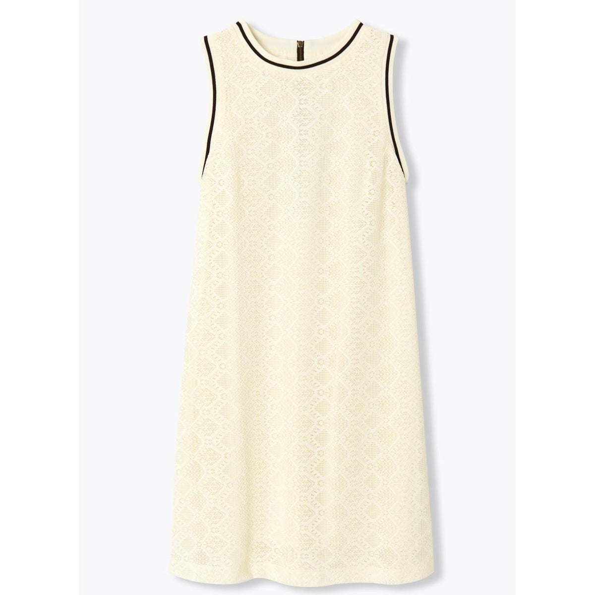 Robe courte en dentelle ecru, PROMOD