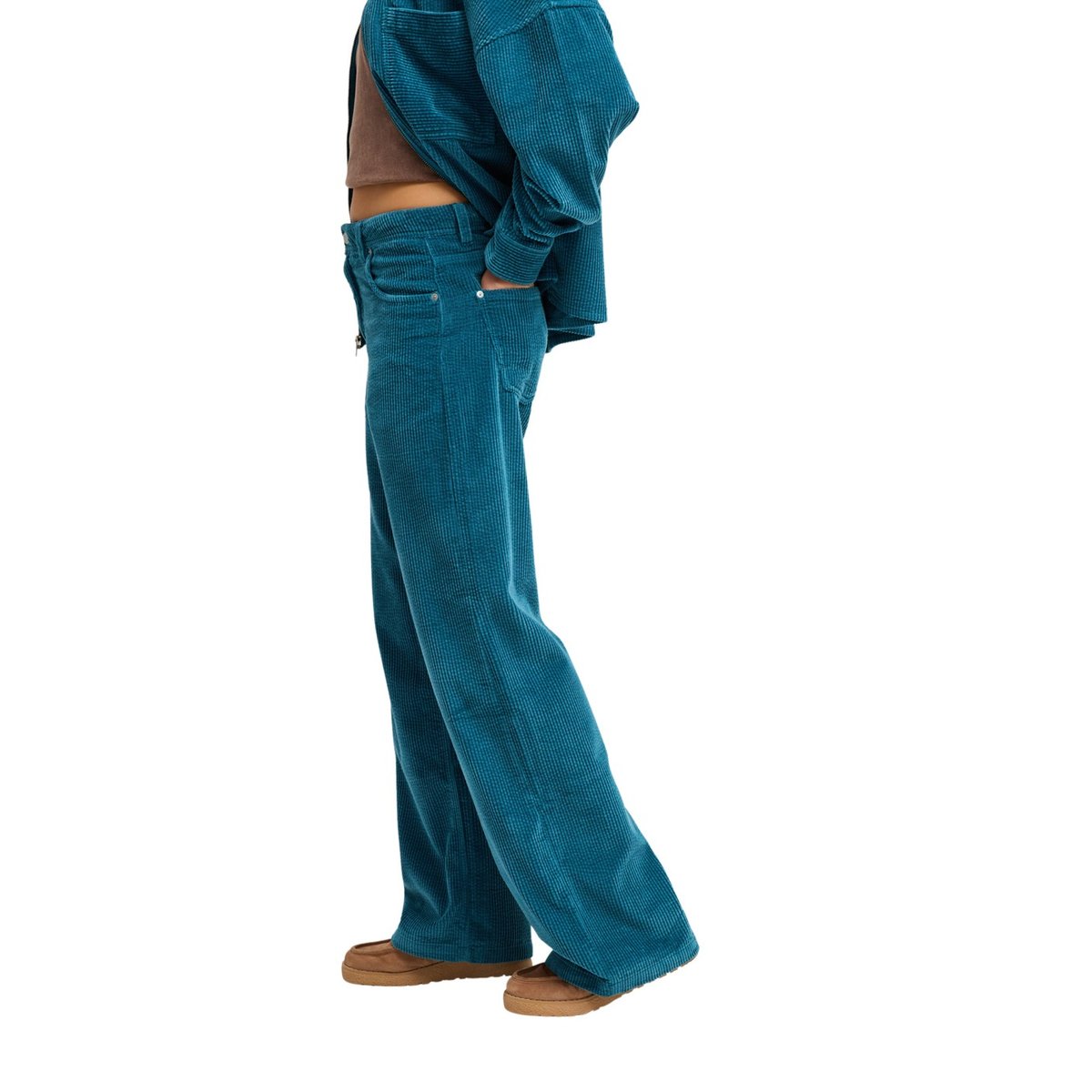 Pantalon en velours SURF CRUSH. bleu corsair, ROXY