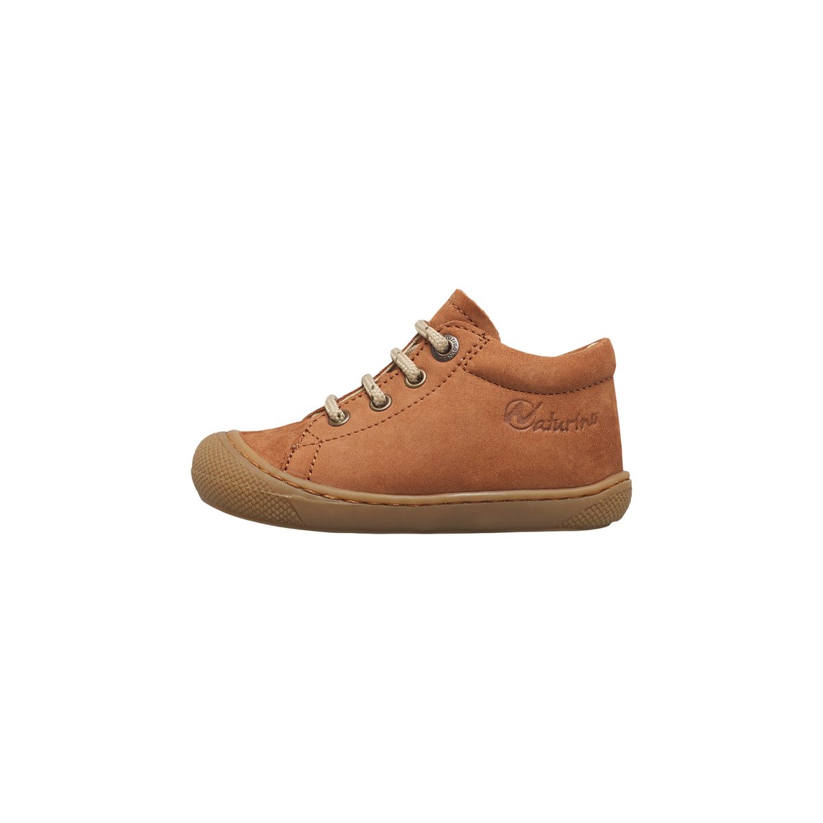 Chaussures premiers pas en suède COCOON kaki-, NATURINO