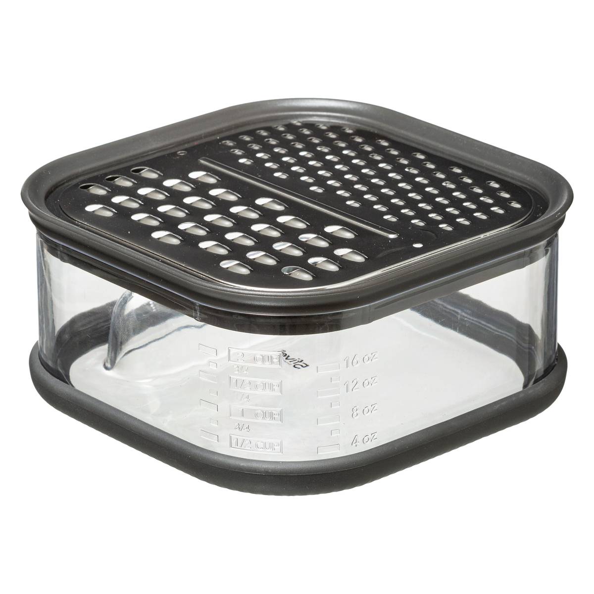 2 râpes avec boîte de récupération gris, 5FIVE SIMPLY SMART