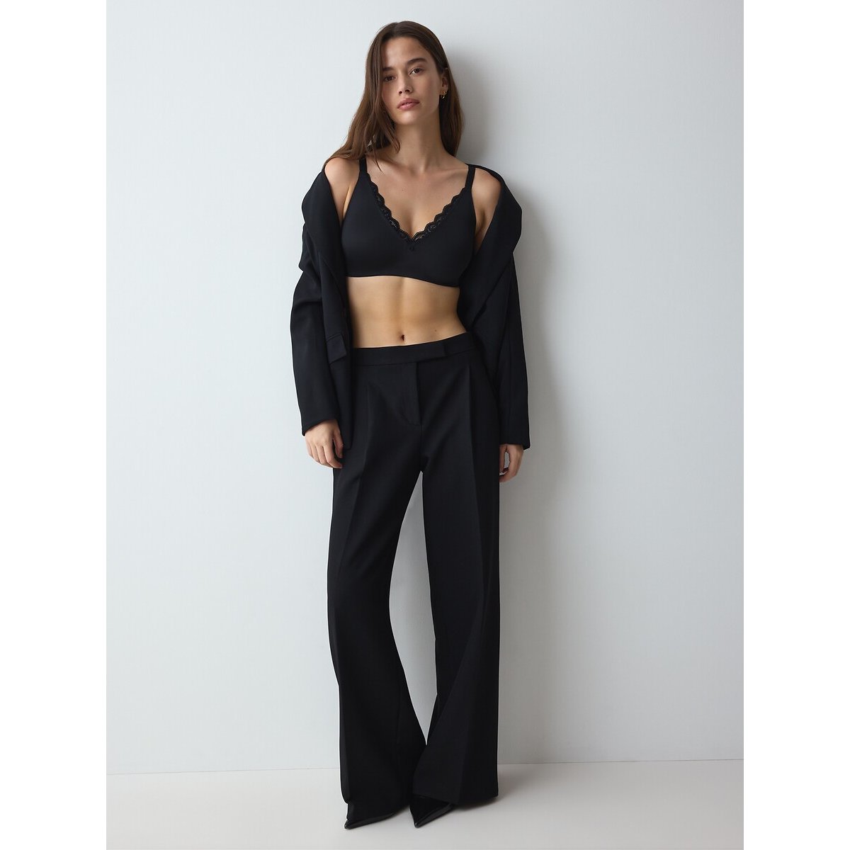 Soutien-gorge minimiseur sans armatures Amourette noir, TRIUMPH