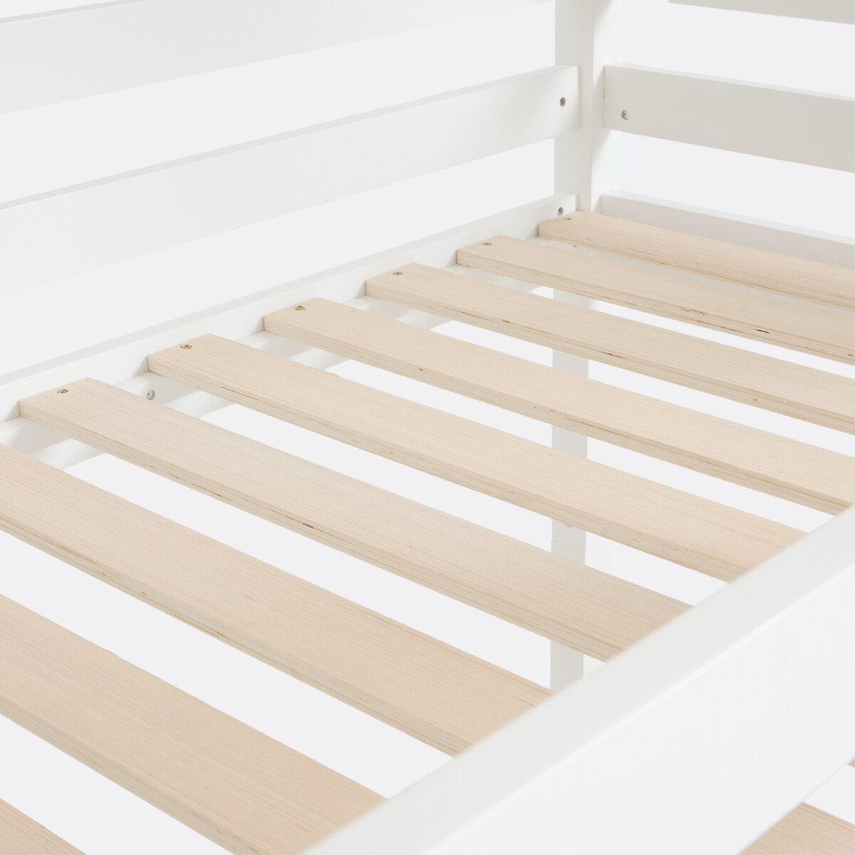 Litera de 3 camas con somier, Maysar blanco, LA REDOUTE INTERIEURS