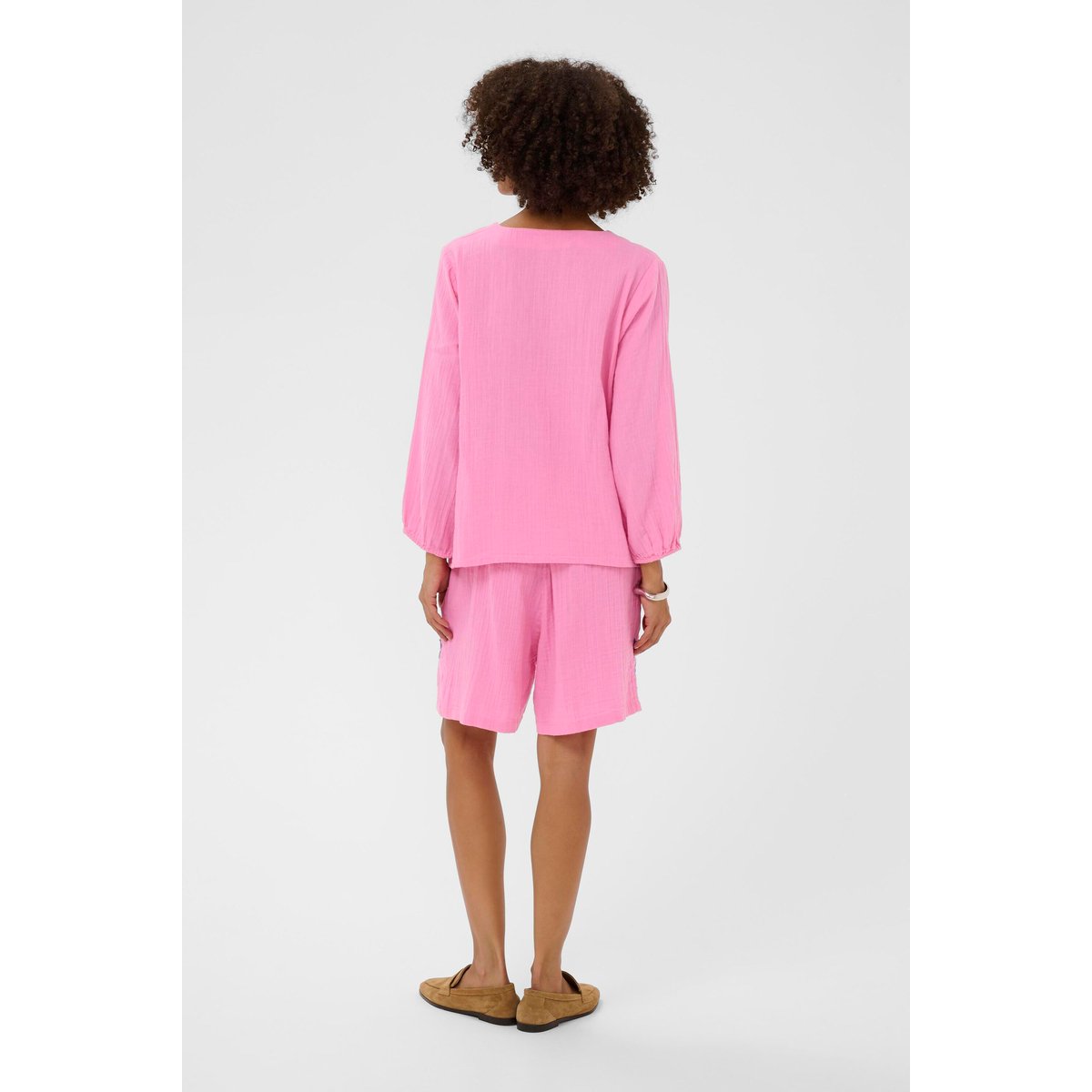 Blouse à manches longues rose begonia pink, CULTURE