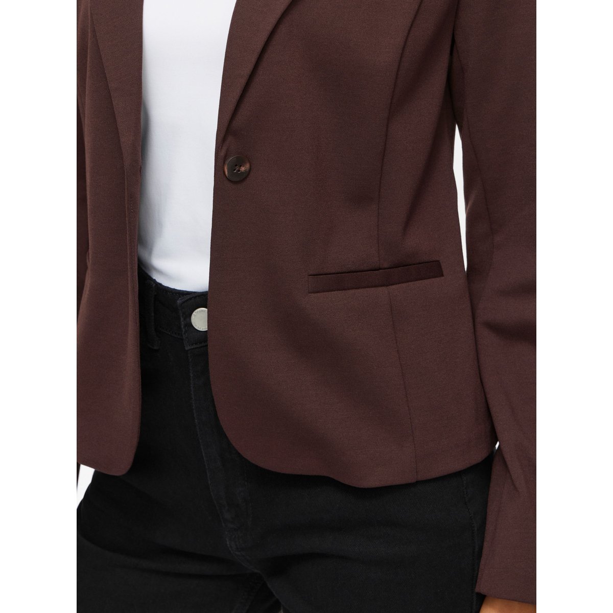 Blazer marron - coffee bean1, VILA