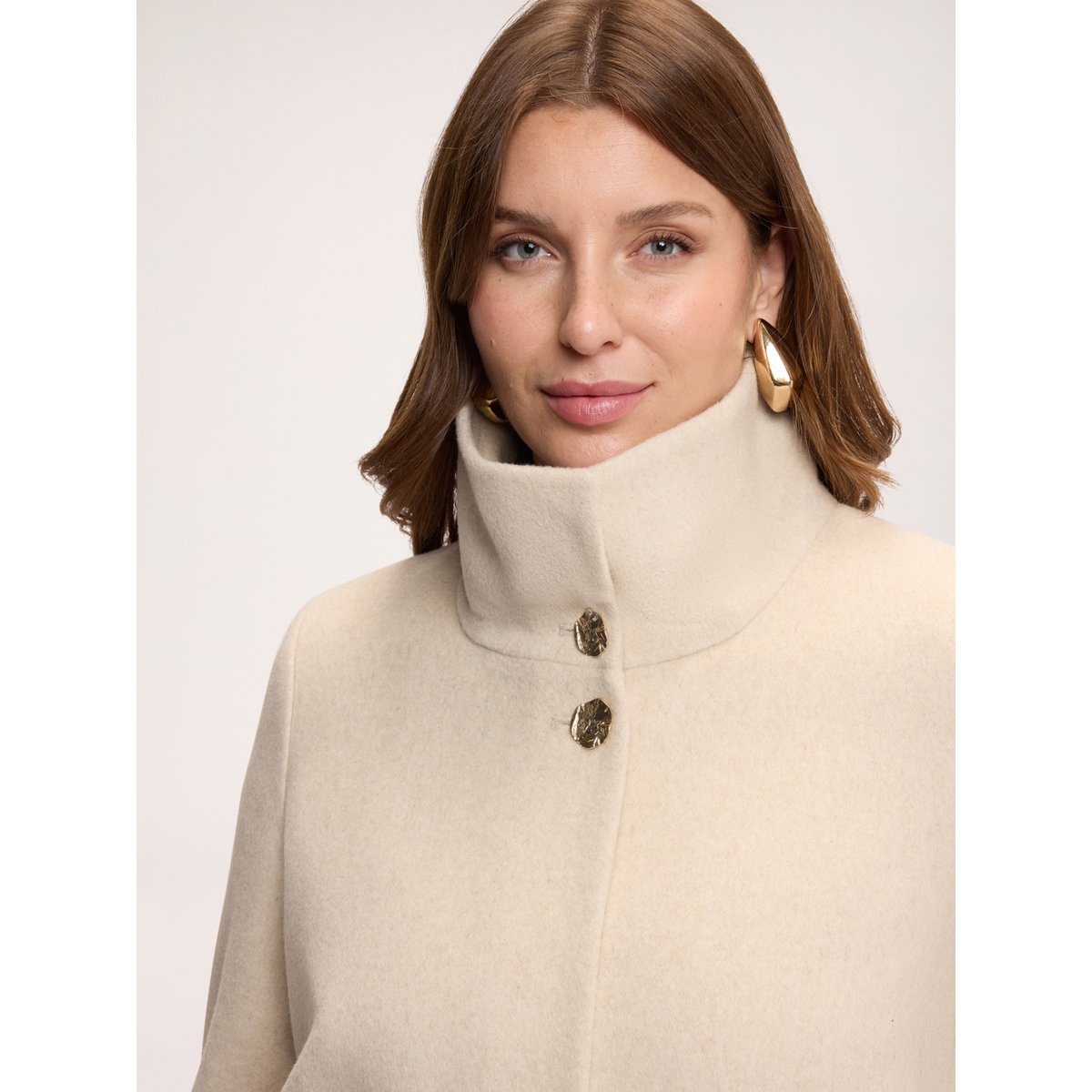 Manteau / cape blanc, FIORELLA RUBINO