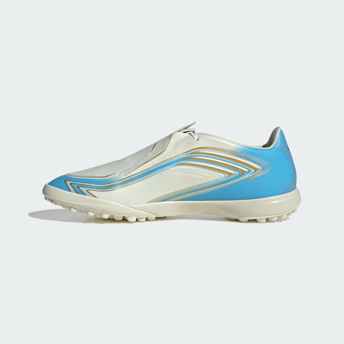 Chaussure De Football F50 Messi League Turf Chaussure De Football F50 Messi League Turf ivory / semi blue burst / icey blue, adidas Performance