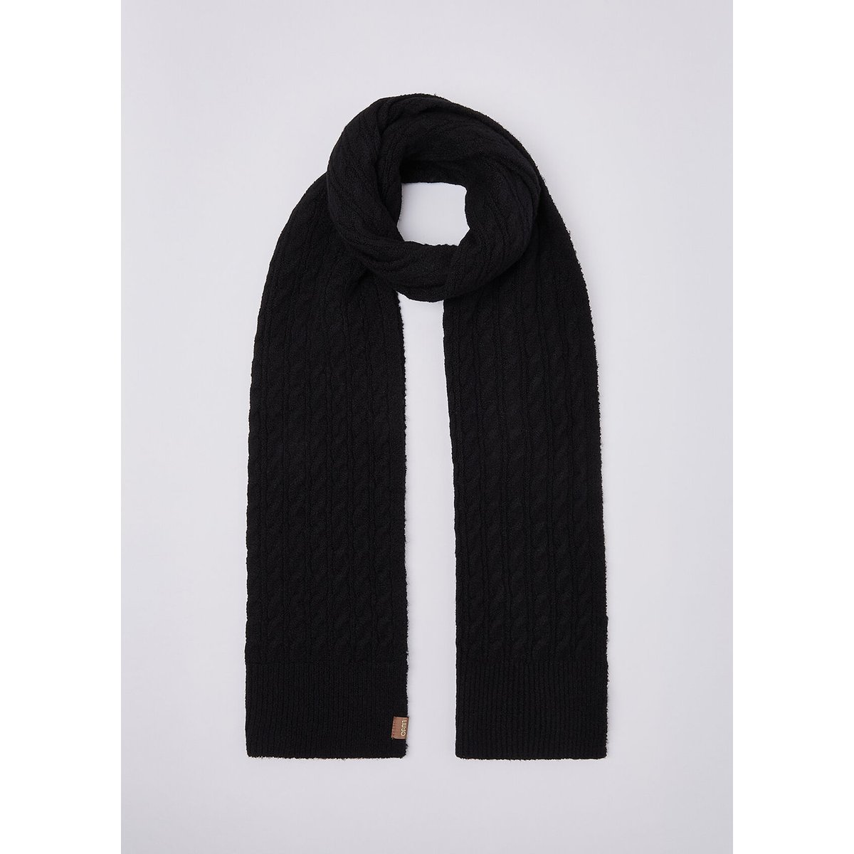 Ensemble Coordonné Bonnet et Écharpe noir, LIU JO